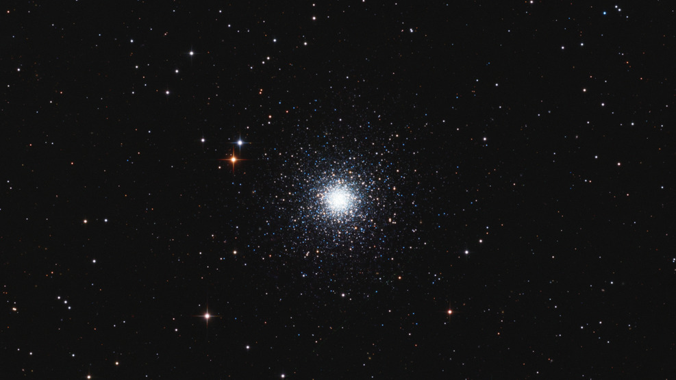 M53, a globular cluster of densely packed ancient stars in Coma Berenices.