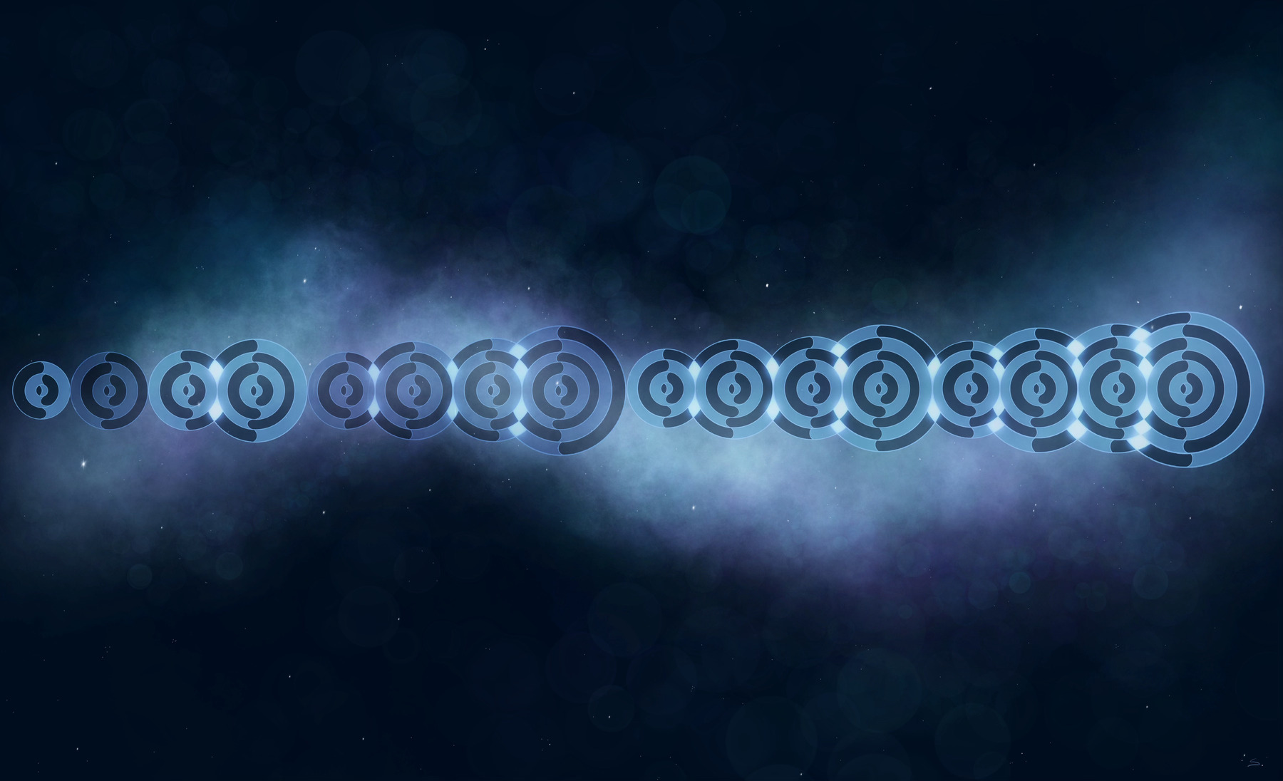 The Integers In Our Continuum