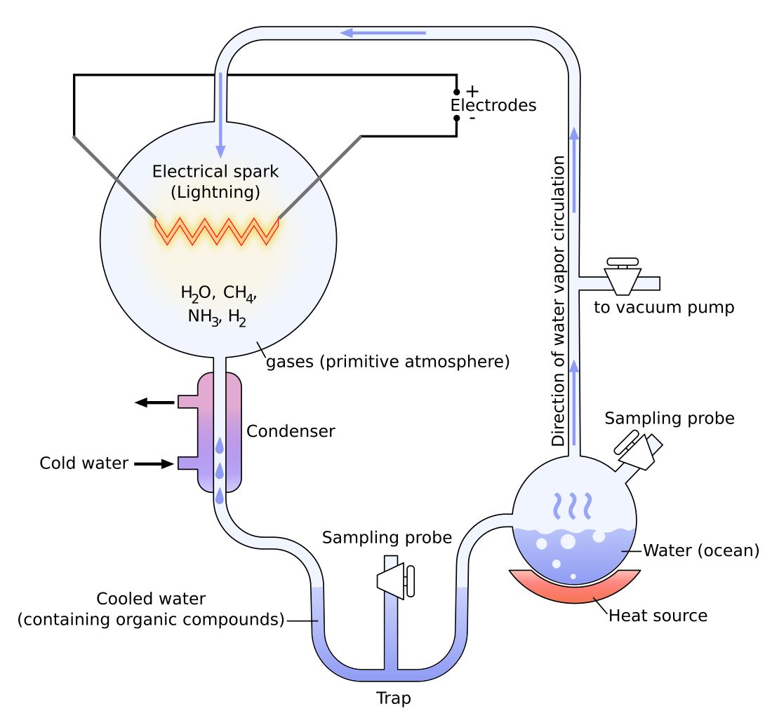 Miller Urey Experiment Setup